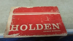 Mar 1972 HOLDEN HQ Original Owners Manual - MONARO GTS etc - Picture 1 of 2