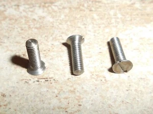 Scalextric 3 body screws for B1 Typhoon & B2 Hurricane motorbike sidecars / cars - Picture 1 of 1