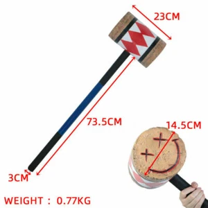 Birds of Prey Harley Quinn Mallet Suicide Squad Hammer Superhero Accessory Props - Picture 1 of 11