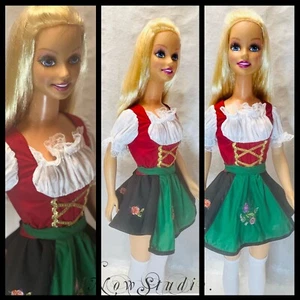 Austria Style Trachtenkleid Made For My Size Barbie. - Bild 1 von 1