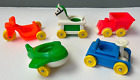 VINTAGE FISHER PRICE LITTLE PEOPLE GO CART ROCKING HORSE TRACTOR WAGON VEHICLES