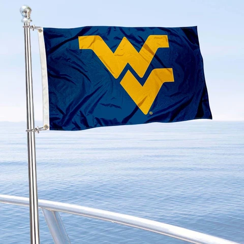 West Virginia University WVU Boat and Golf Cart Flag Cover