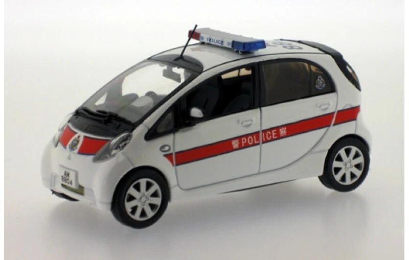 1:43 Mitsubishi i-Miev Police Hong Kong 2010 1/43 • J-COLLECTION JC099 - Imagem 1 de 1