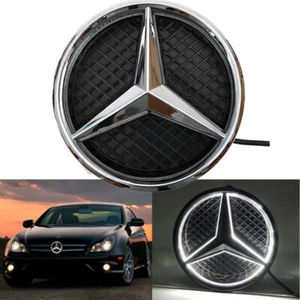 Fit For Mercedes Benz 2016-2019 X205 GLC300 W166 Illuminated Emblem w/LED Light  - Picture 1 of 10