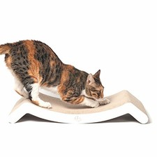 New listing
4Claws Scratching Lounge & Bed (White) - Basics Collection Cat Scratcher