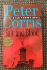 🔶️VINTAGE 2002 PETER CORRIS PAPERBACK BOOK " SALT AND BLOOD " CLIFF HARDY NOVEL