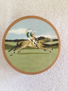 Zeppa Studios Horse Racing Coaster Set Of 4 New - Bild 1 von 6