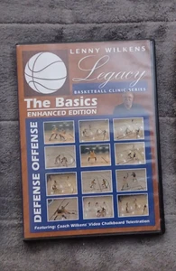 Lenny Wilkens Basketball Clinic Series - The Basics Enhanced Edition DVD - Foto 1 di 3