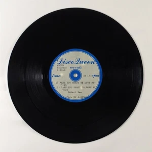 Robert Lee/Marianne Rosenberg "Are You Ready..." 10" Disco Queen Acetate HEAR - Imagen 1 de 2