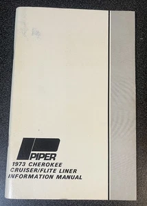 PIPER CHEROKEE Cruiser  Flite Liner Information Manual PA-28-140 - Picture 1 of 5