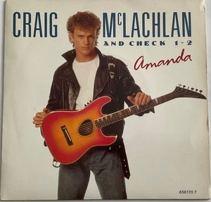 Craig Mclachlan & Check 1-2 - Amanda - 7” Vinyl Single - Picture 1 of 4