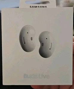 Samsung Galaxy Buds Live R180 Wireless In-Ear Earbud Headphones -White SEALED - Photo 1 sur 2