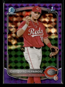 2025 Bowman Chrome Ichiro Cano Hernandez Purple /250 - Picture 1 of 2