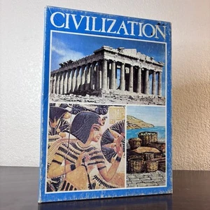 Avalon Hill Civilization Civilization (cubierta del Partenón) con extensiones occidentales en muy buen estado/excelente - Imagen 1 de 20