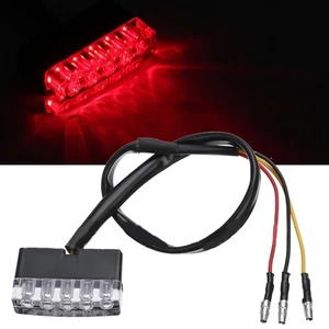 LED Tail Light with Consistent Performance for Most Motorcycles at 12V - Picture 1 of 9