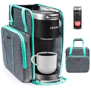 Coffee Maker Travel Bag Compatible with Keurig K-Mini or K-Mini Plus, Single ... - Bild 1 von 7