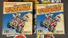 Famicom Grand Prix II: 3D Hot Rally Famicom Disk System Japan US Seller TESTED