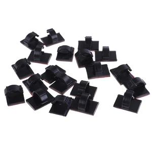 20Pcs Lf-Adhesive Wire Tie Cable Clamp Clip Holder For Car Dash Cam-b _ha - Photo 1/9