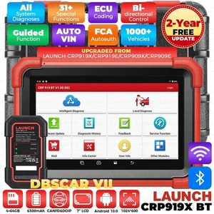 LAUNCH X431 CRP919X BT OBD2 Car Diagnostic Tool Bidirectional Scanner ECU Coding - Picture 1 of 20