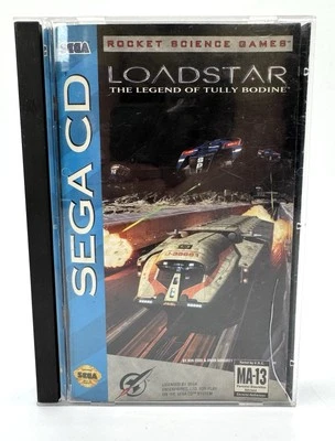 Loadstar: The Legend of Tully Bodine (Sega CD, 1994) Complete CIB - Tested - Image 1 of 4