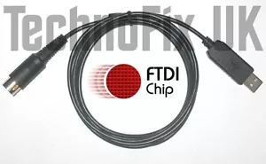 FTDI USB COM Cat control cable Kenwood TS-450S TS-690S TS-790 TS-850S TS-950S/DX - Picture 1 of 1