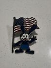 Authentic Walt Disney Parks Oswald the Lucky Rabbit w/ American Flag Pin