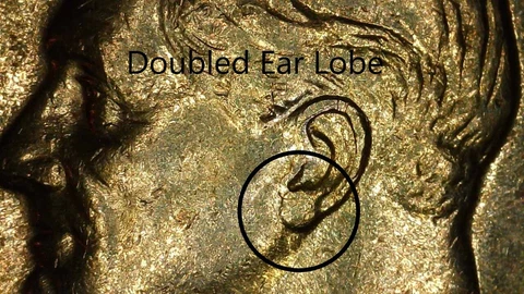 1997-P Roosevelt Dime Doubled Ear Lobe (D028B) Cover