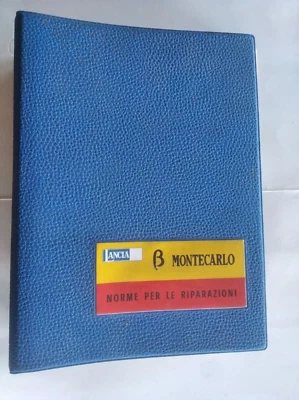 LANCIA BETA MONTECARLO SCORPION Norme Manuale Riparazioni ORIGINALE - Immagine 1 di 4