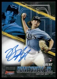 2021 Bowman's Best Brent Honeywell Jr. Best of 2021 Autographs #B21-BH - Picture 1 of 2