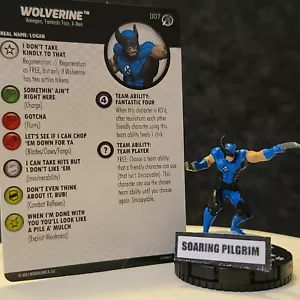WOLVERINE - 007 COMMON Avengers Fantastic Four EMPYRE Set Heroclix #7 - Picture 1 of 1