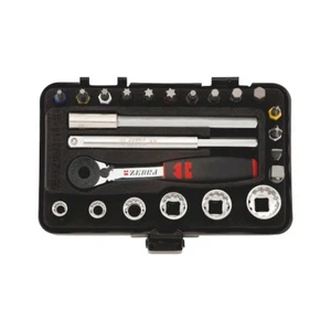 Chiavi a Bussola 1/4 a Cricchetto con Inserti Mini Set 23pz - WÜRTH 096511 23 - Foto 1 di 12