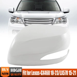 Left Side Rearview Mirror Cover Cap For Lexus GX460 2010-2023 LX570 2015-2021 LH - Picture 1 of 11