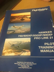Hawker 750 800XP 850XP 900XP w Pro Line 21 Pilot Training Manual - Picture 1 of 24