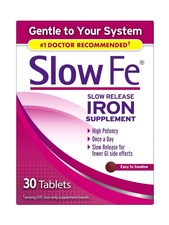 UPC 886790010593 product image for Slow Fe Slow Release Iron, 60 Tablets (Pack of 2) | upcitemdb.com