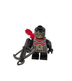 LEGO - Ninjago Scout Black Soldier Samurai Ninja Kai's Fire Mech 70500 W/ Weapon