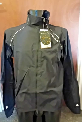 New Endura Helium Women's Cycling Jacket Black L - Image 1 of 4