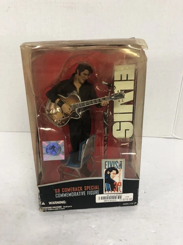 McFarlane Toys 2007 Elvis Presley “68 Comeback Special Commemorative Figure Cover