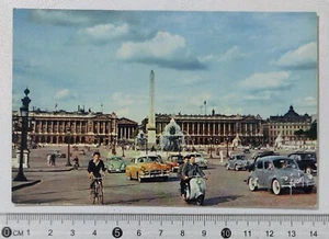 I122113 Cartolina Francia - Paris - Place de la Concorde - Imagen 1 de 2