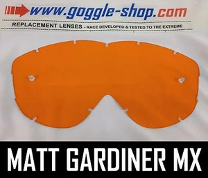 GOGGLE-SHOP ERSATZOBJEKTIV für SPY LEGIERUNG TARGA 2 MOTOCROSS BRILLE ORANGE TÖNUNG - Bild 1 von 1