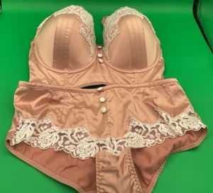 PARFAIT Bra & Panty Set Size 34DD & S Small Blush NEW WITHOUT TAGS Free Shipping - Picture 1 of 16