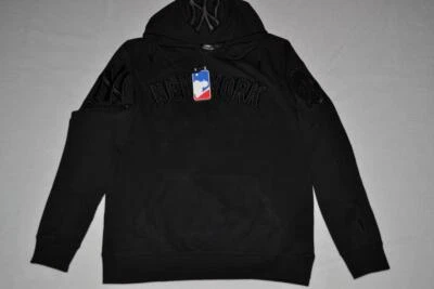 Pro Standard Mens New York Yankees  Logo Sweater  Hoodie BLACK All Sizes NEW - Image 1 of 4