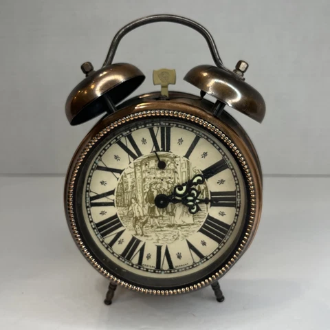 Vintage Western Germany Copper Alarm Clock Cover