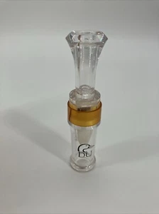 Vintage Southern Game Calls Ducks Unlimited Clear Duck Call - Picture 1 of 6
