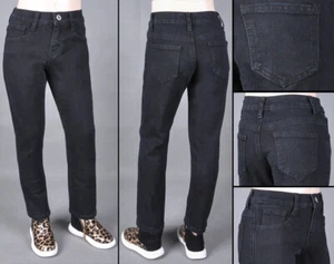 New B-1 Boy’s Jeans shorts slim fit black denim Stretch Denim #B-1 - Picture 1 of 4