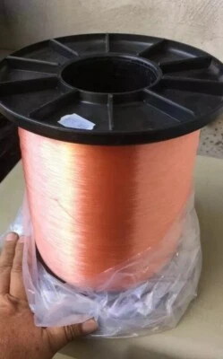 14,000 码 Ande 高级单丝线 25 磅 Test Pink 7 磅散装线轴 — 第 1/4 张图片