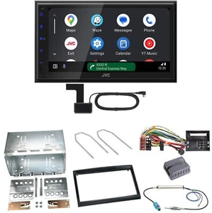 JVC KW-M595DBT Android Auto CarPlay Einbauset für Citroen C2 C3 Berlingo Jumpy - Bild 1 von 1