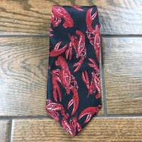 Renaissance Hand Made Lobster MENS Tie