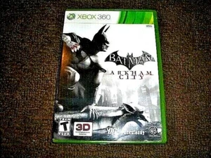 VIDEOJUEGO MICROSOFT XBOX 360 - BATMAN: ARKHAM CITY 2011 - con folleto original - excelente condición - Imagen 1 de 3