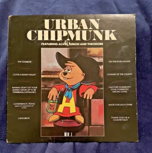 Chipmunks - Urban Chipmunk (1981) ORIGINAL INNER SLEEVE, LYRICS - Imagen 1 de 8