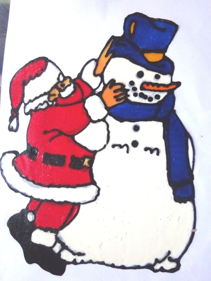 Gabis Window Color Bilder  Deko  Weihnachten - Weihnachtsmänner - viele Bilder - Bild 1 von 1